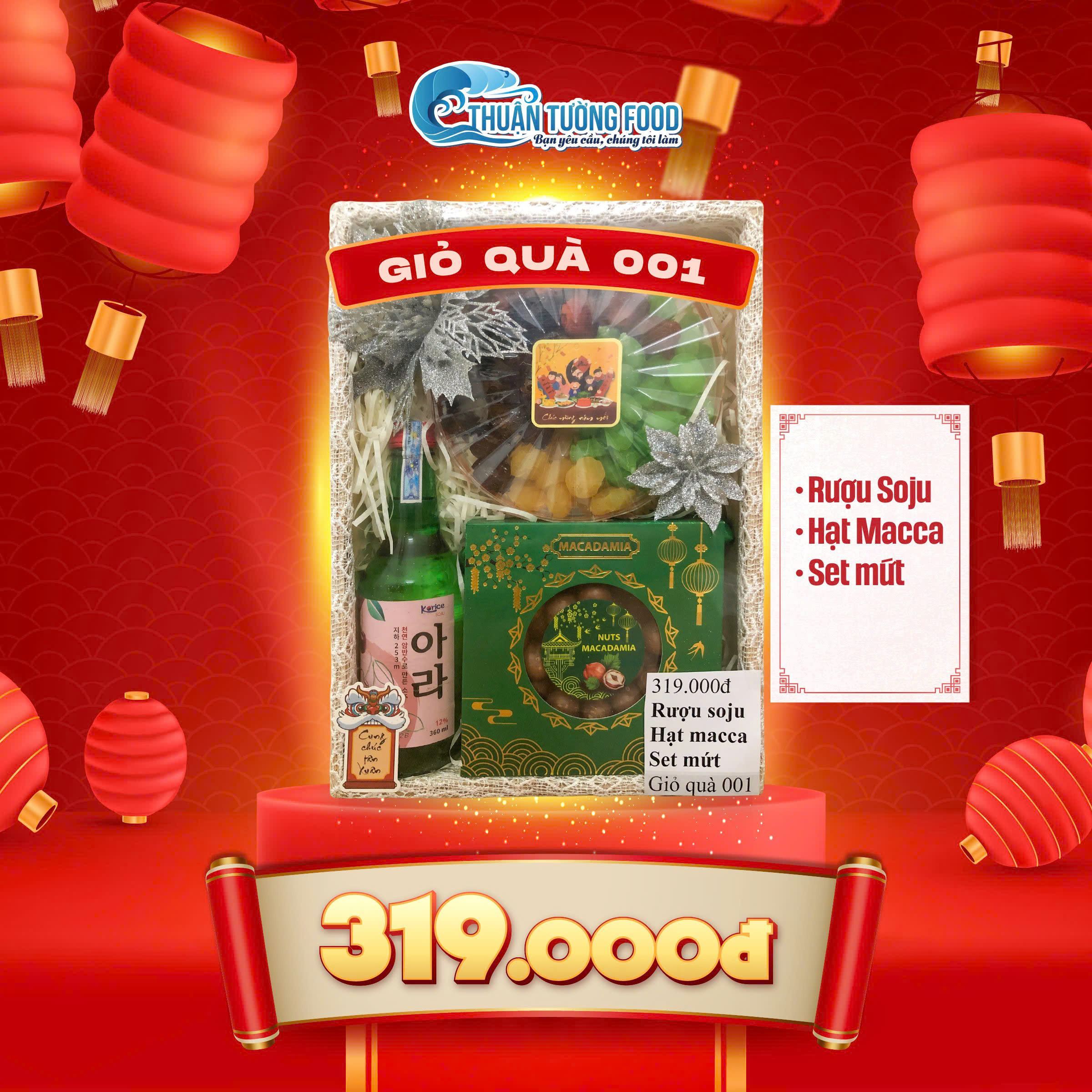 Tết_Giỏ quà tết số 1